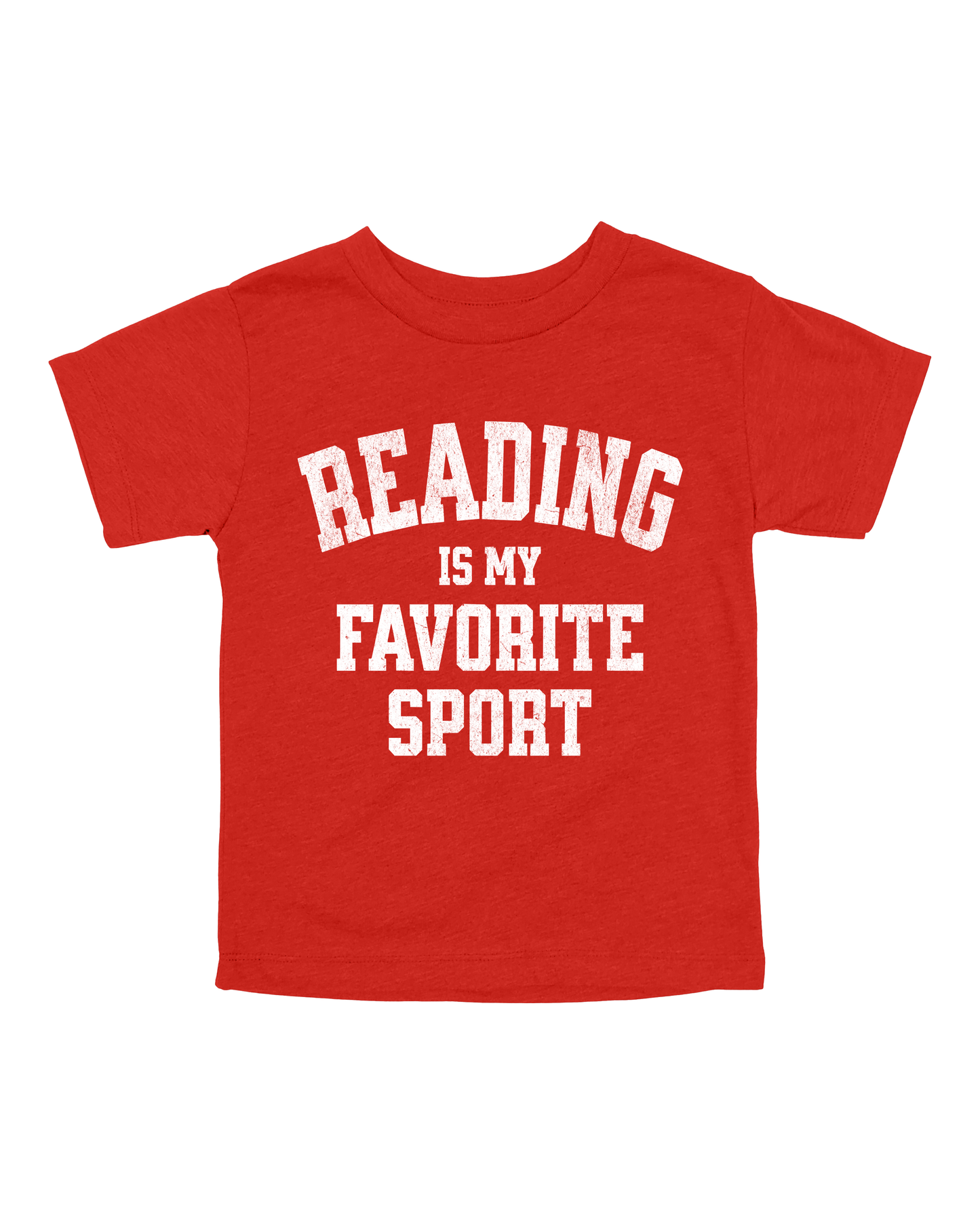 Reading Is My Favorite Sport Youth Tee