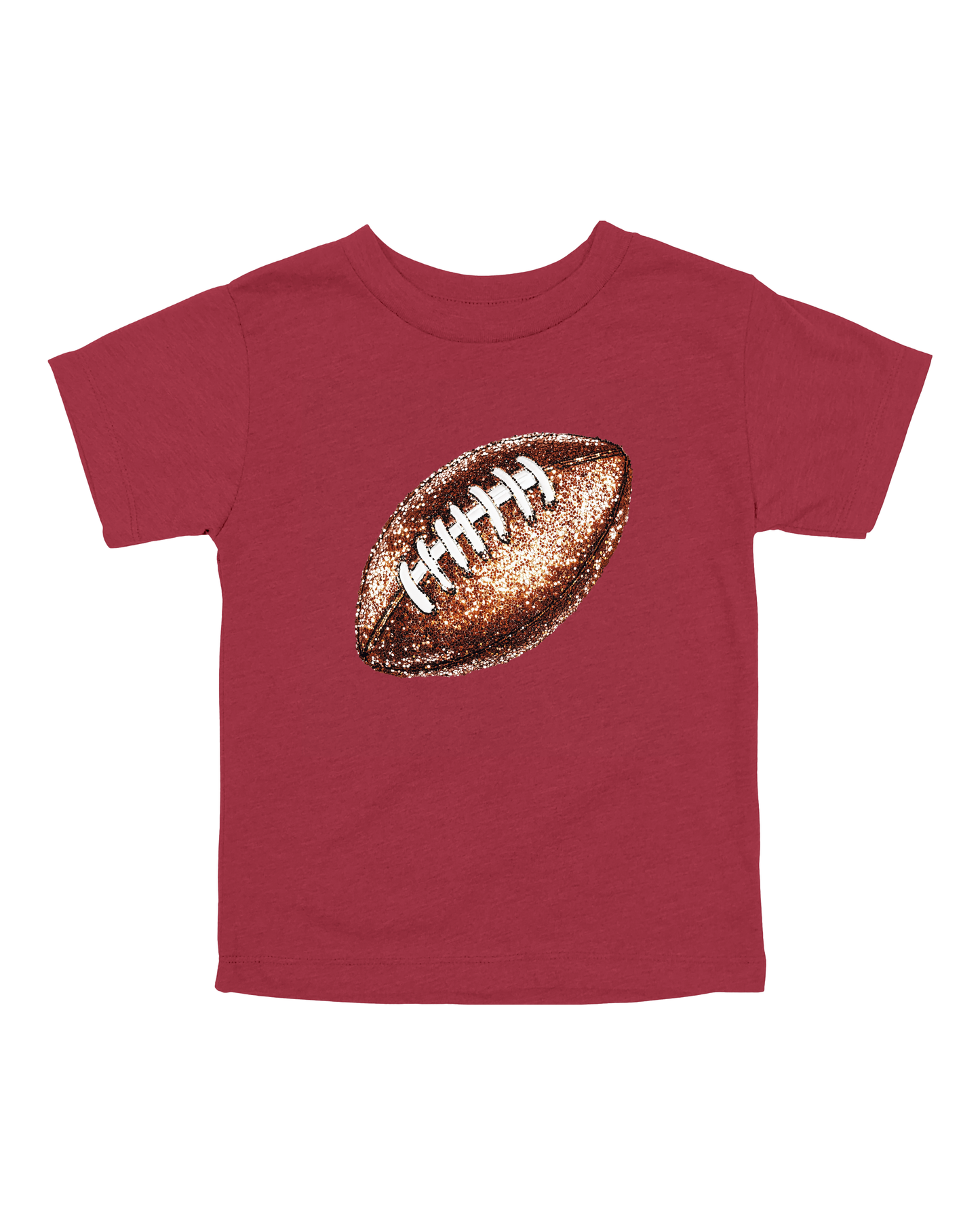Sequin Football Youth Tee