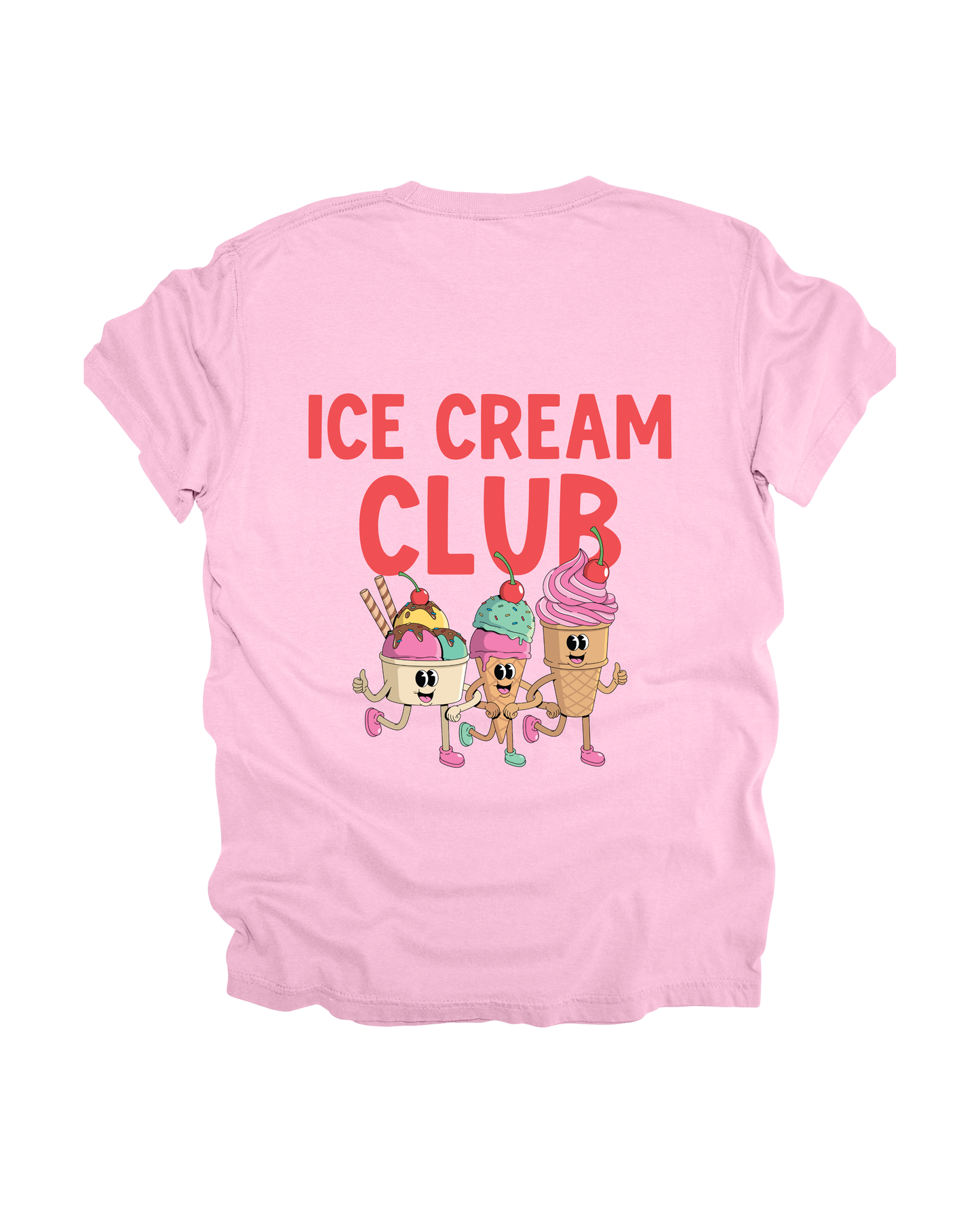 Ice Cream Club Adult Tee
