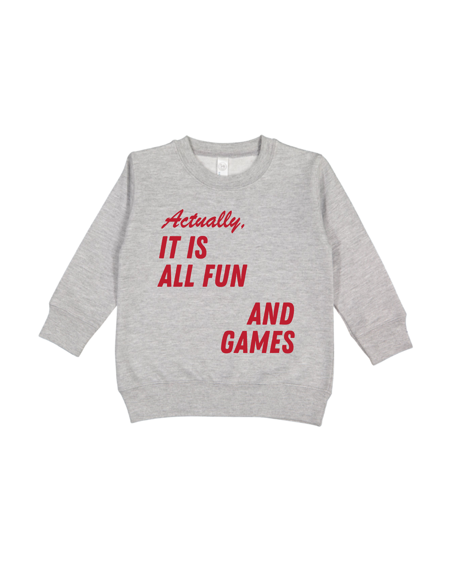 Fun And Games Toddler Sweatshirt