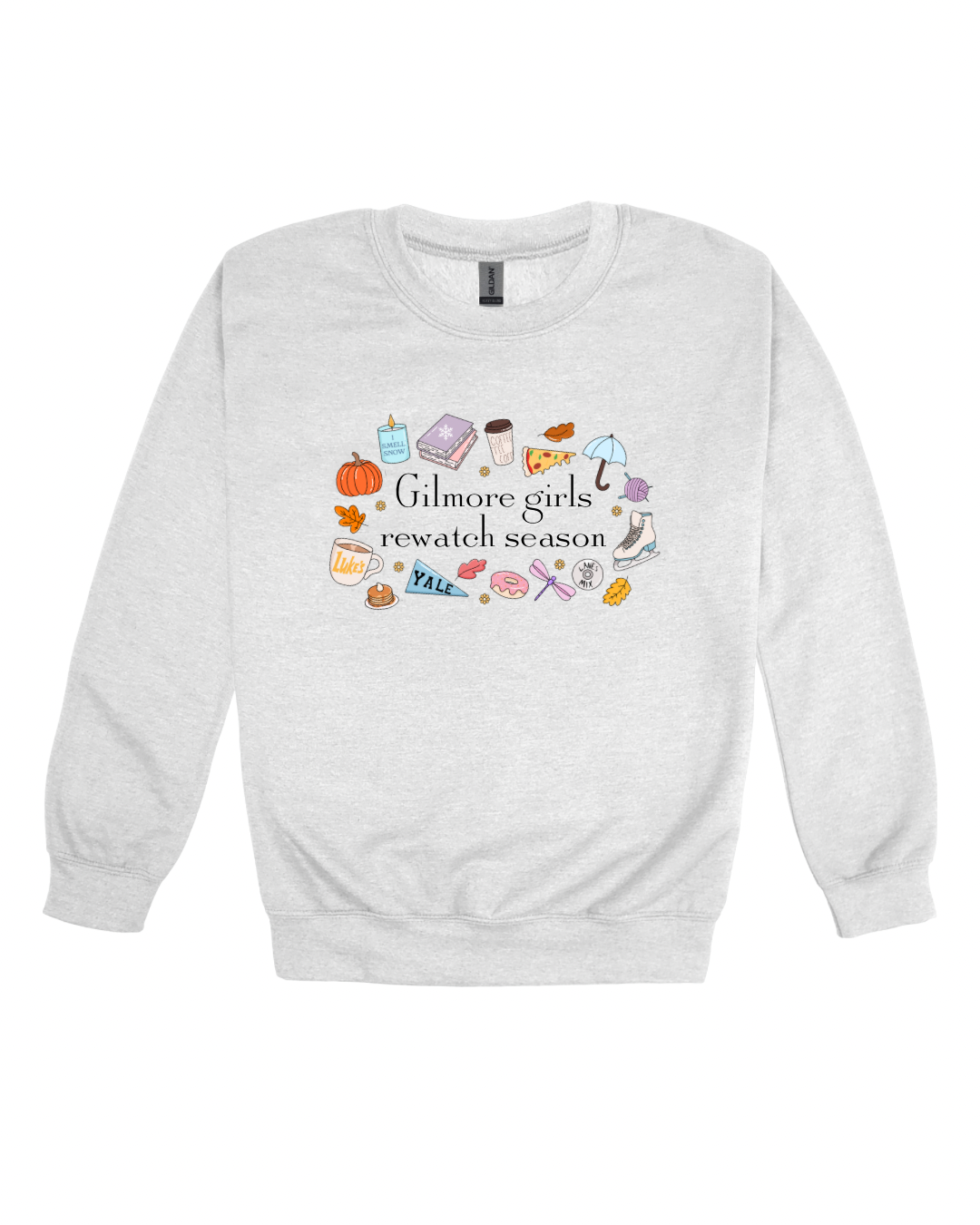 Gilmore Girls Rewatch Season Adult Sweatshirt