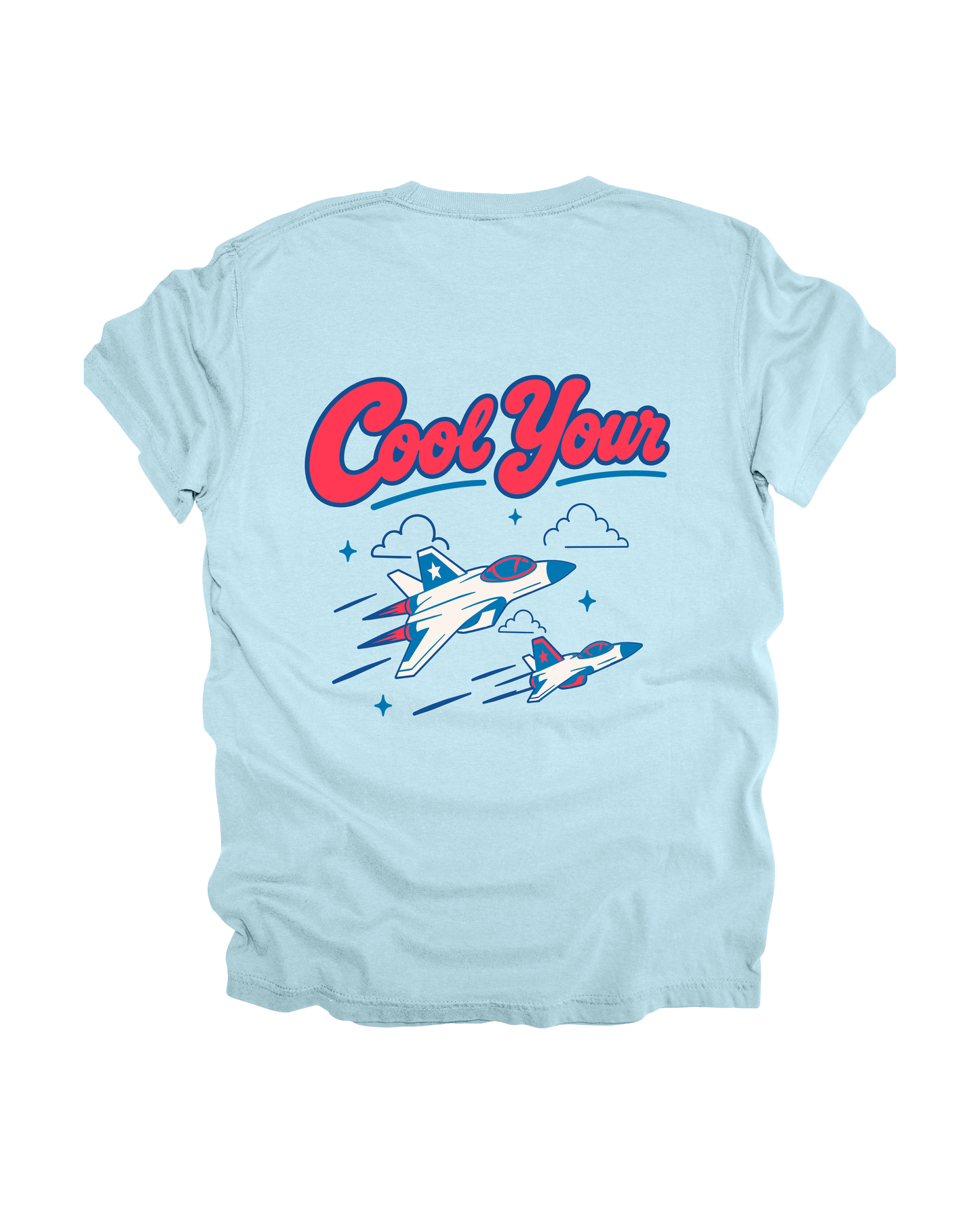 Cool Your Jets Adult Tee