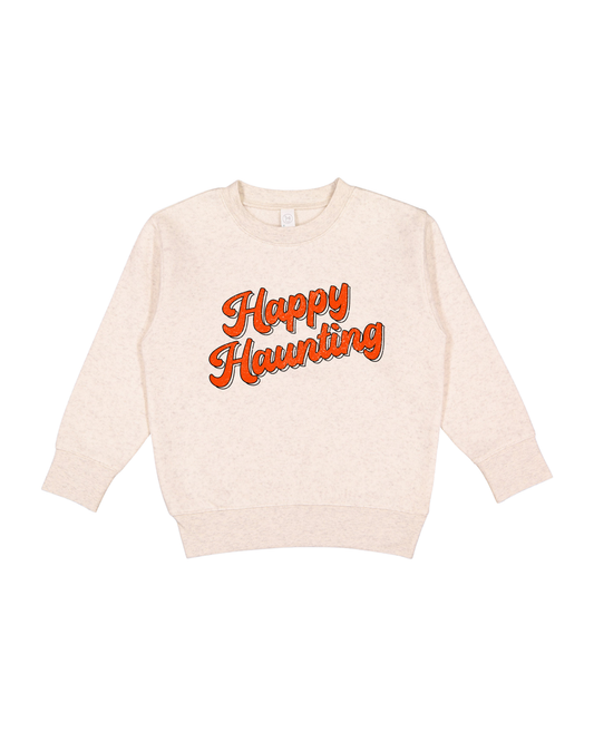 Happy Haunting Toddler Sweatshirt