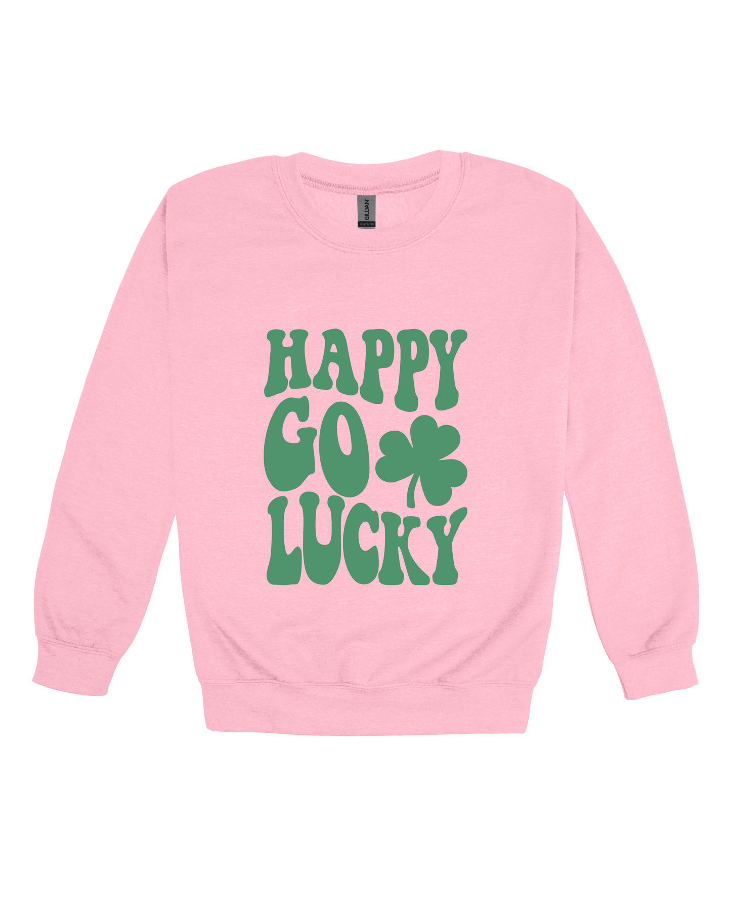 Happy Go Lucky Adult Sweatshirt
