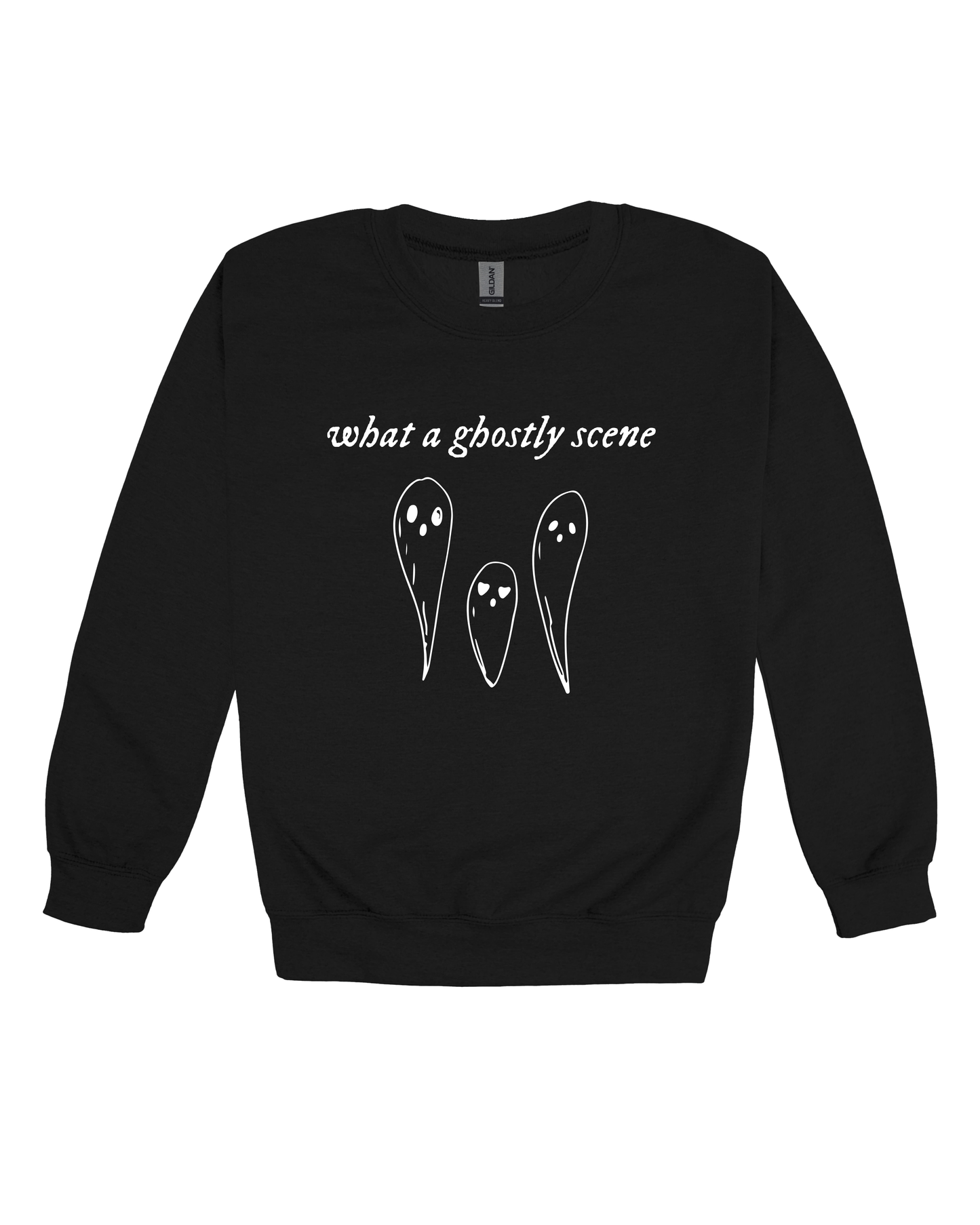 What A Ghostly Scene Adult Sweatshirt