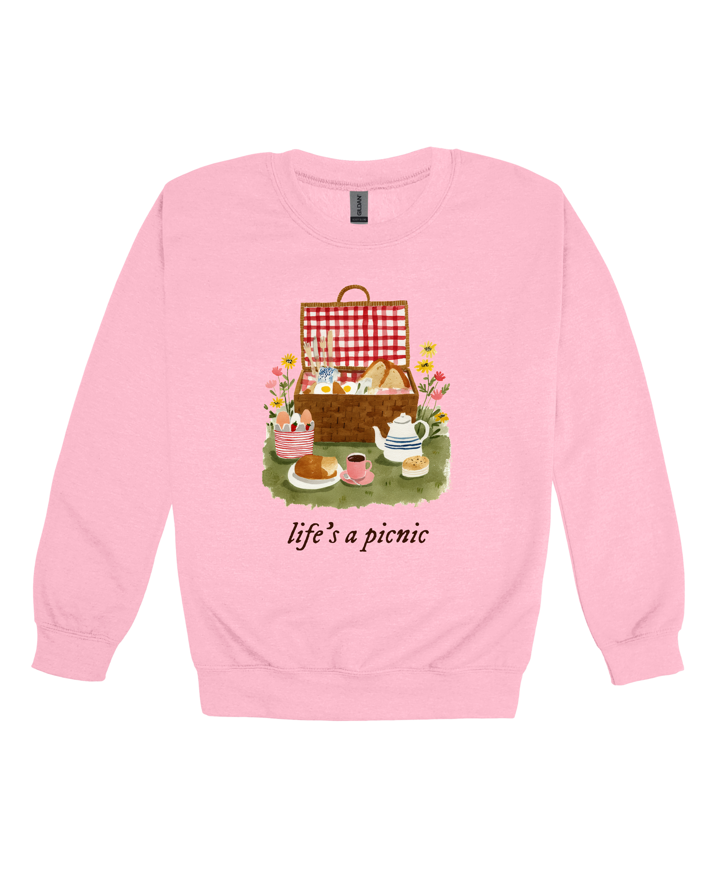 Life’s A Picnic Adult Sweatshirt