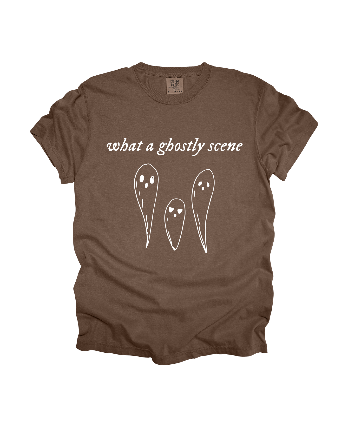 What A Ghostly Scene Adult Tee