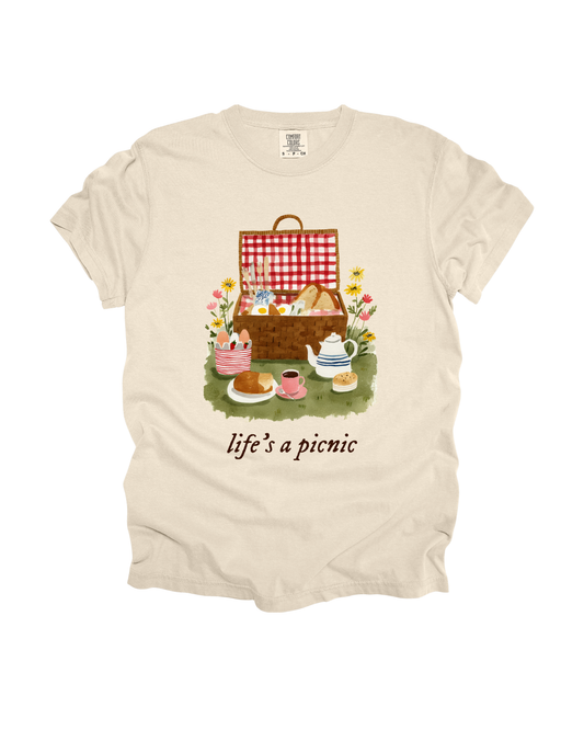 Life’s A Picnic Adult Tee