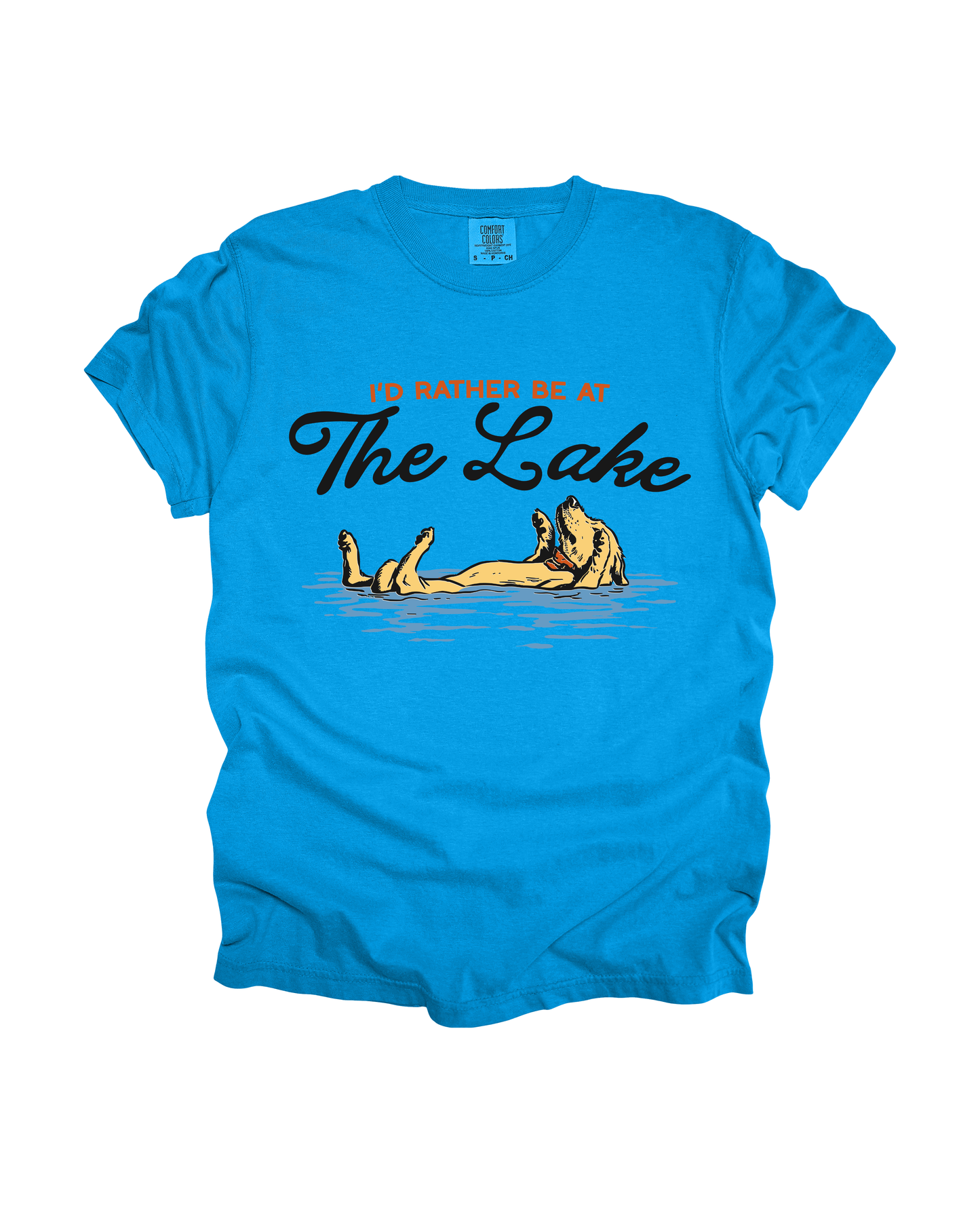 I’d Rather Be At The Lake Adult Tee
