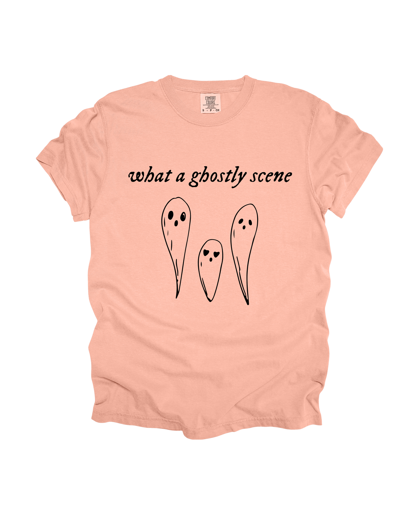 What A Ghostly Scene Adult Tee