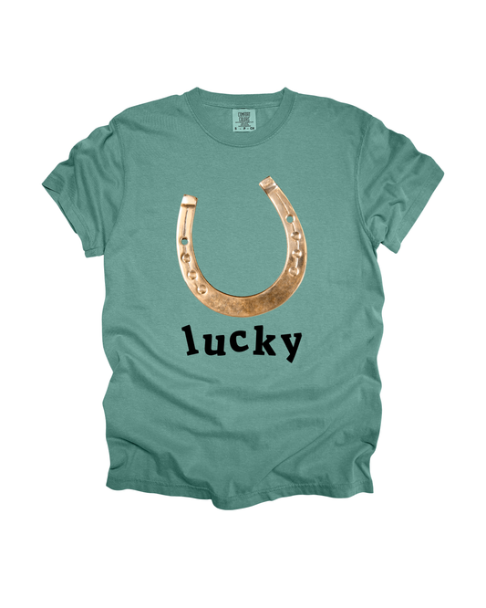 Lucky Horseshoe Adult Tee