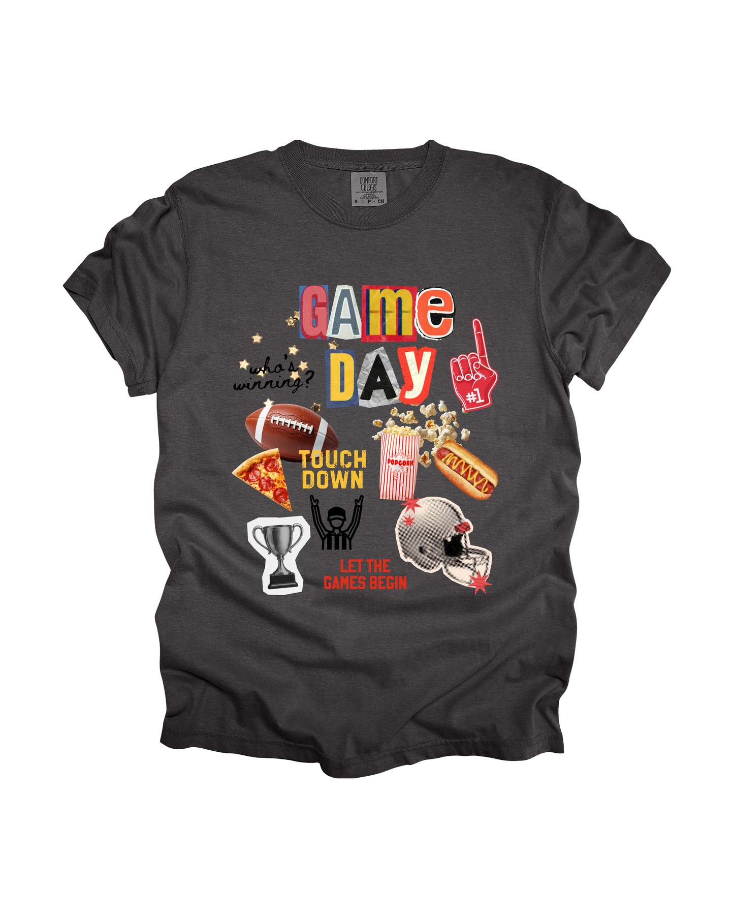 Game Day Collage Adult Tee