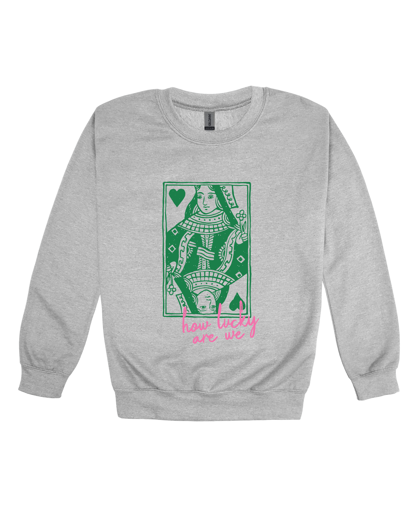 Queen Of Hearts Youth Sweatshirt