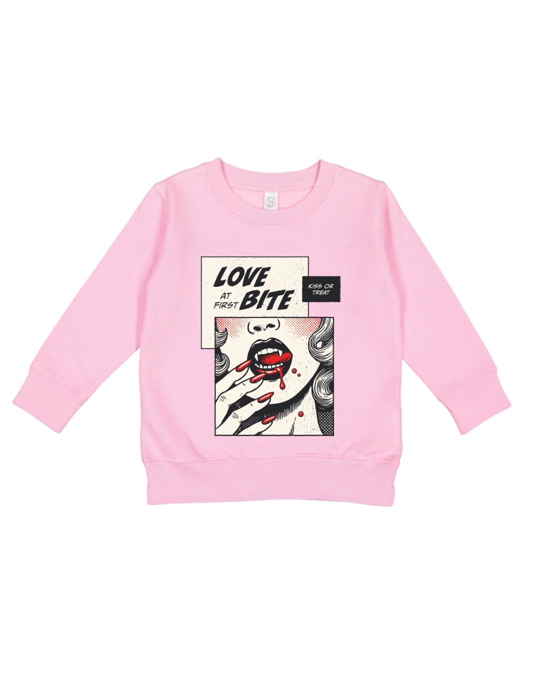 Love At First Bite Toddler Sweatshirt
