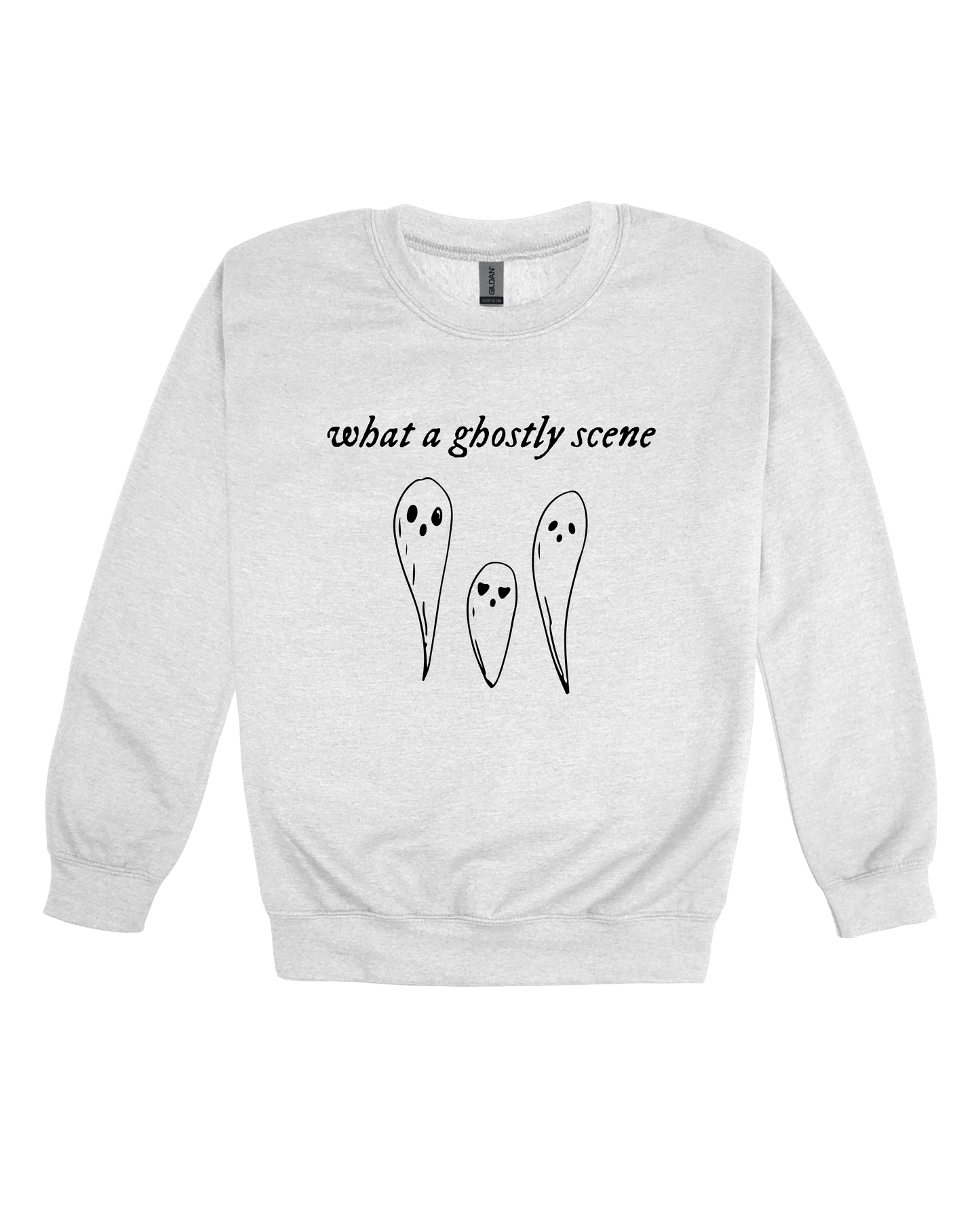 What A Ghostly Scene Adult Sweatshirt