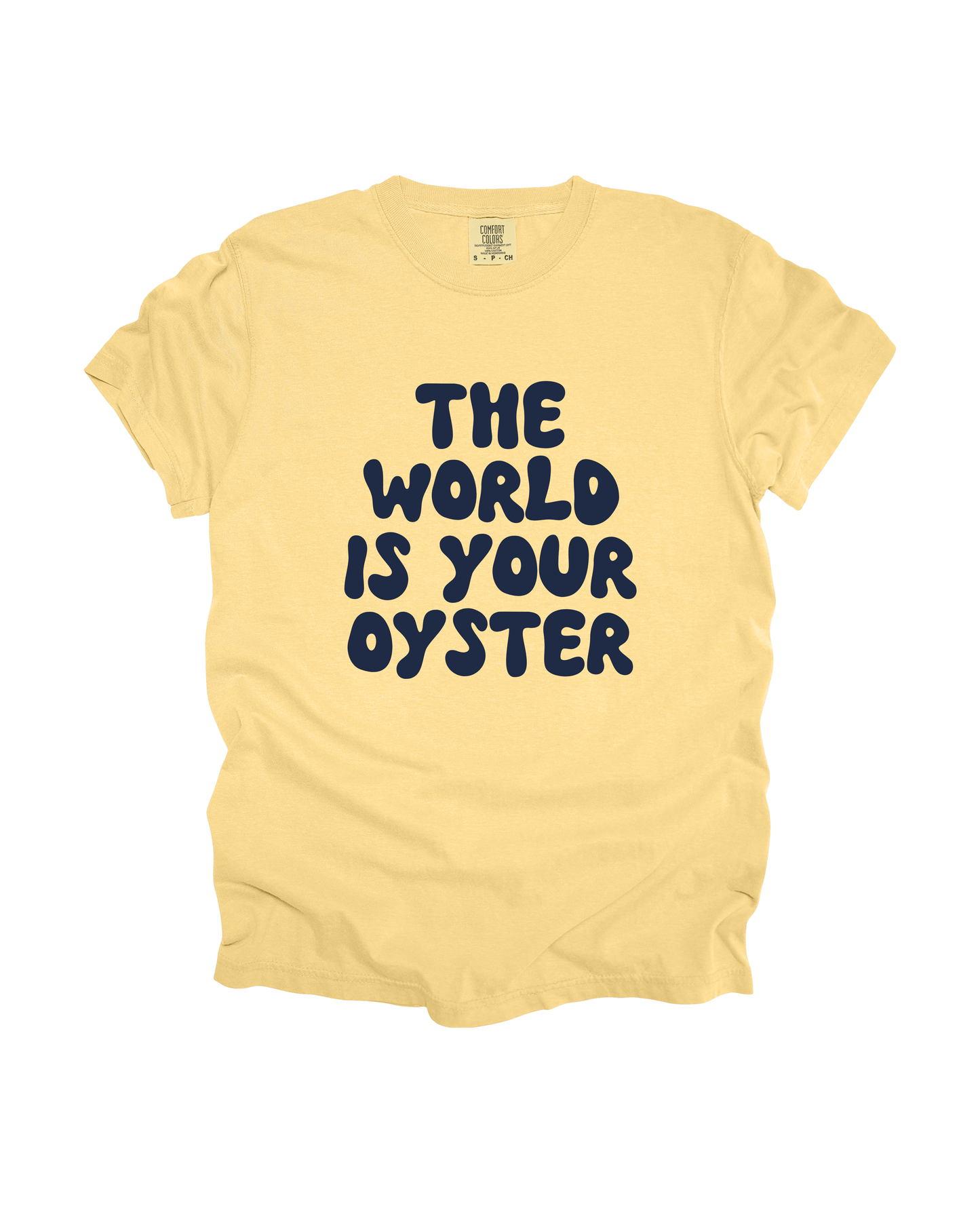 The World Is Your Oyster Adult Tee