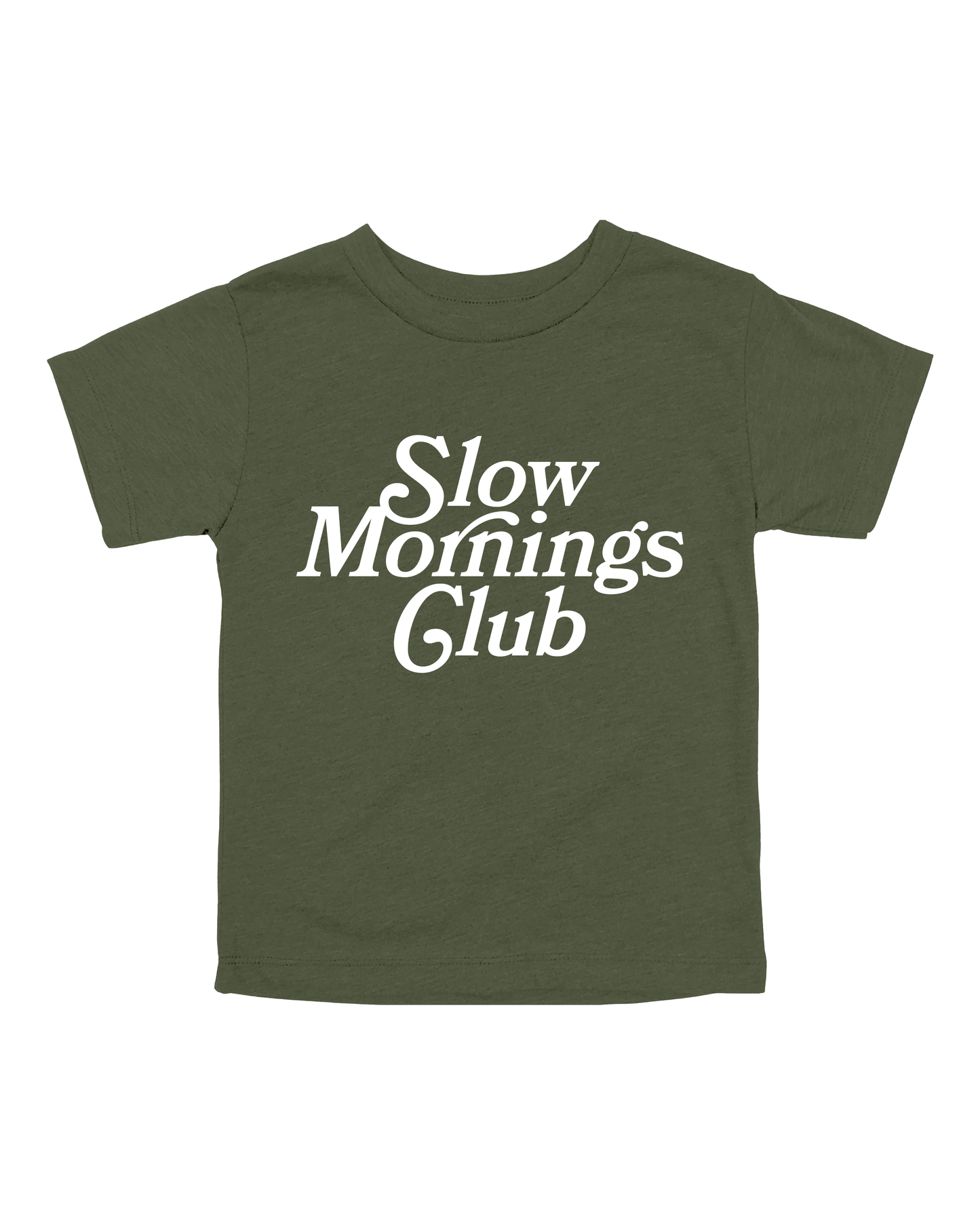 Slow Mornings Club Youth Tee