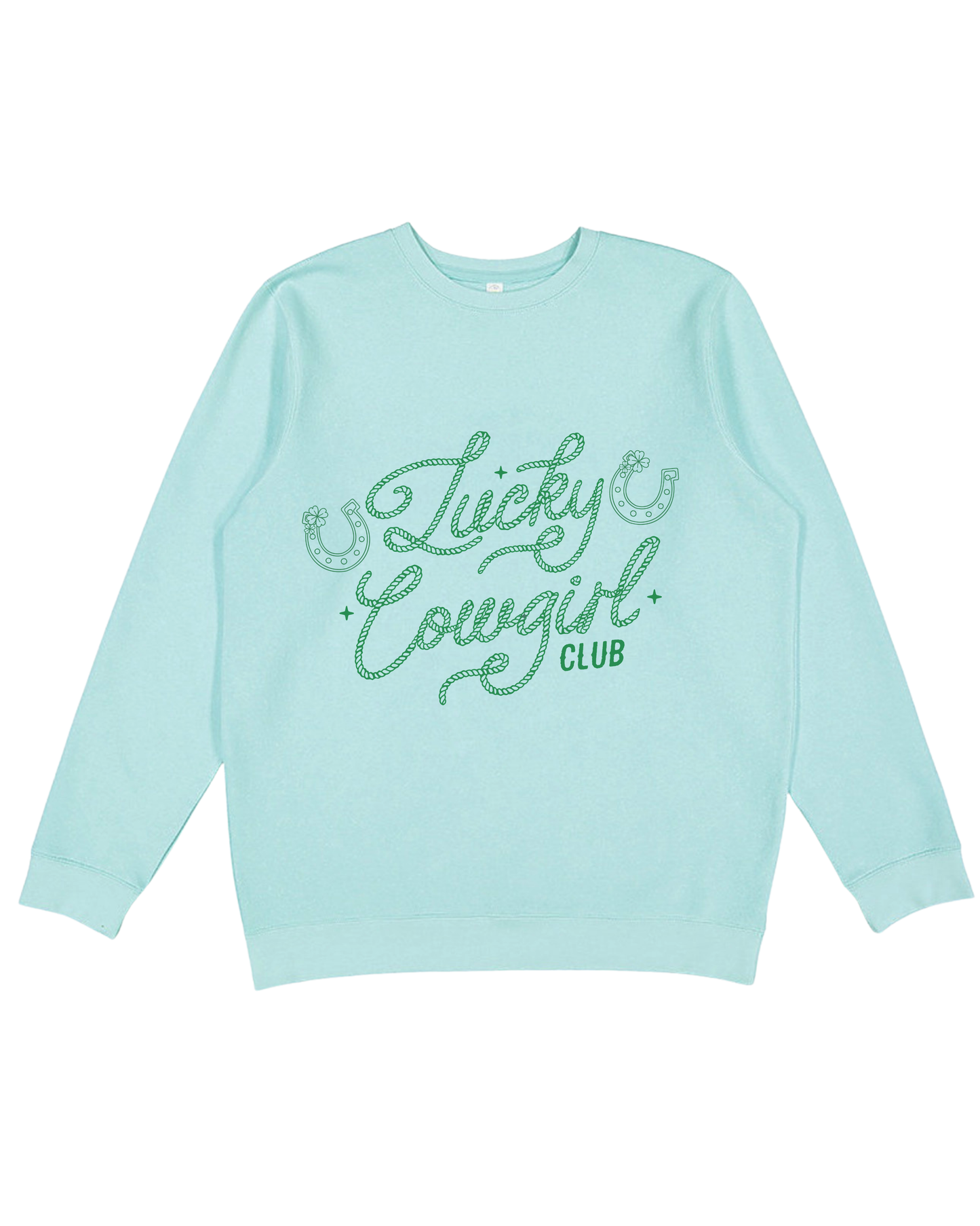 Lucky Cowgirl Club Adult Sweatshirt