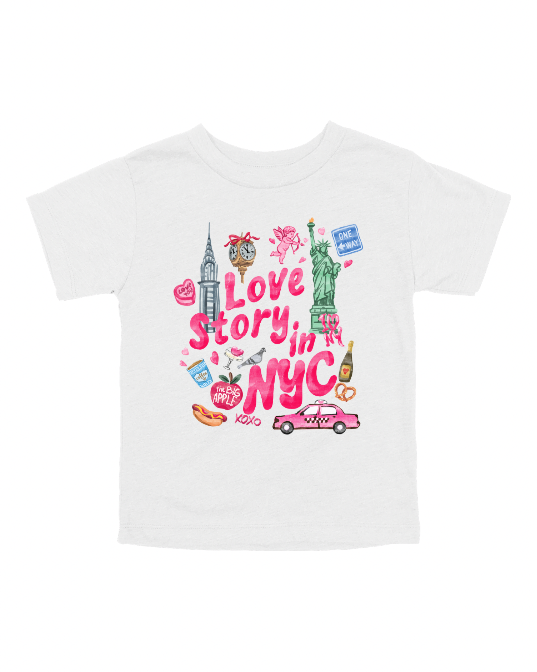 Love Story In NYC Youth Tee