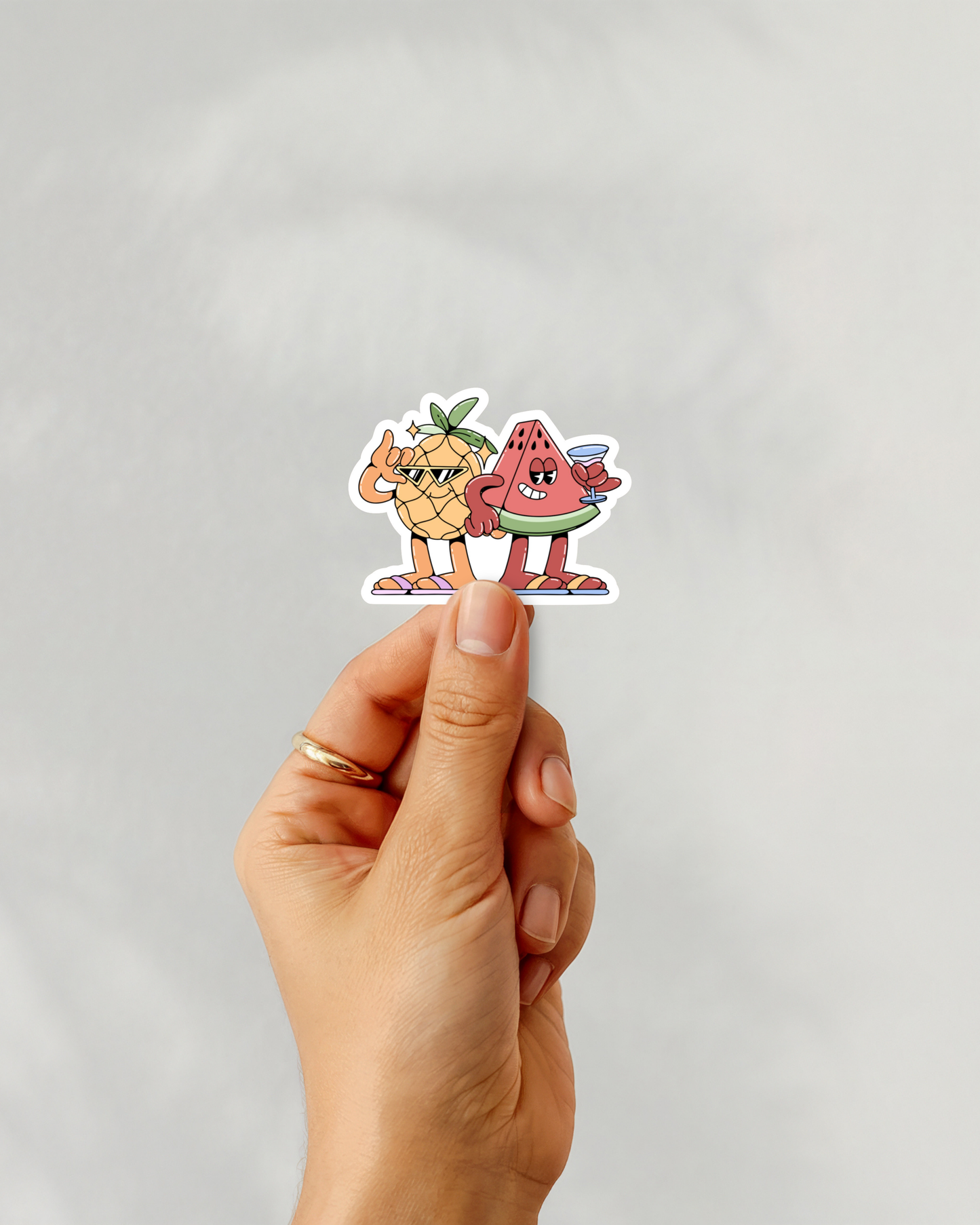 Fruit Friends Vinyl Sticker
