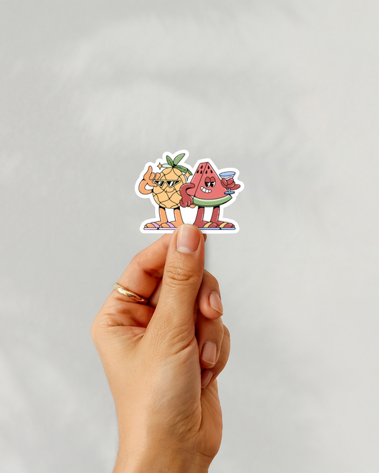 Fruit Friends Vinyl Sticker