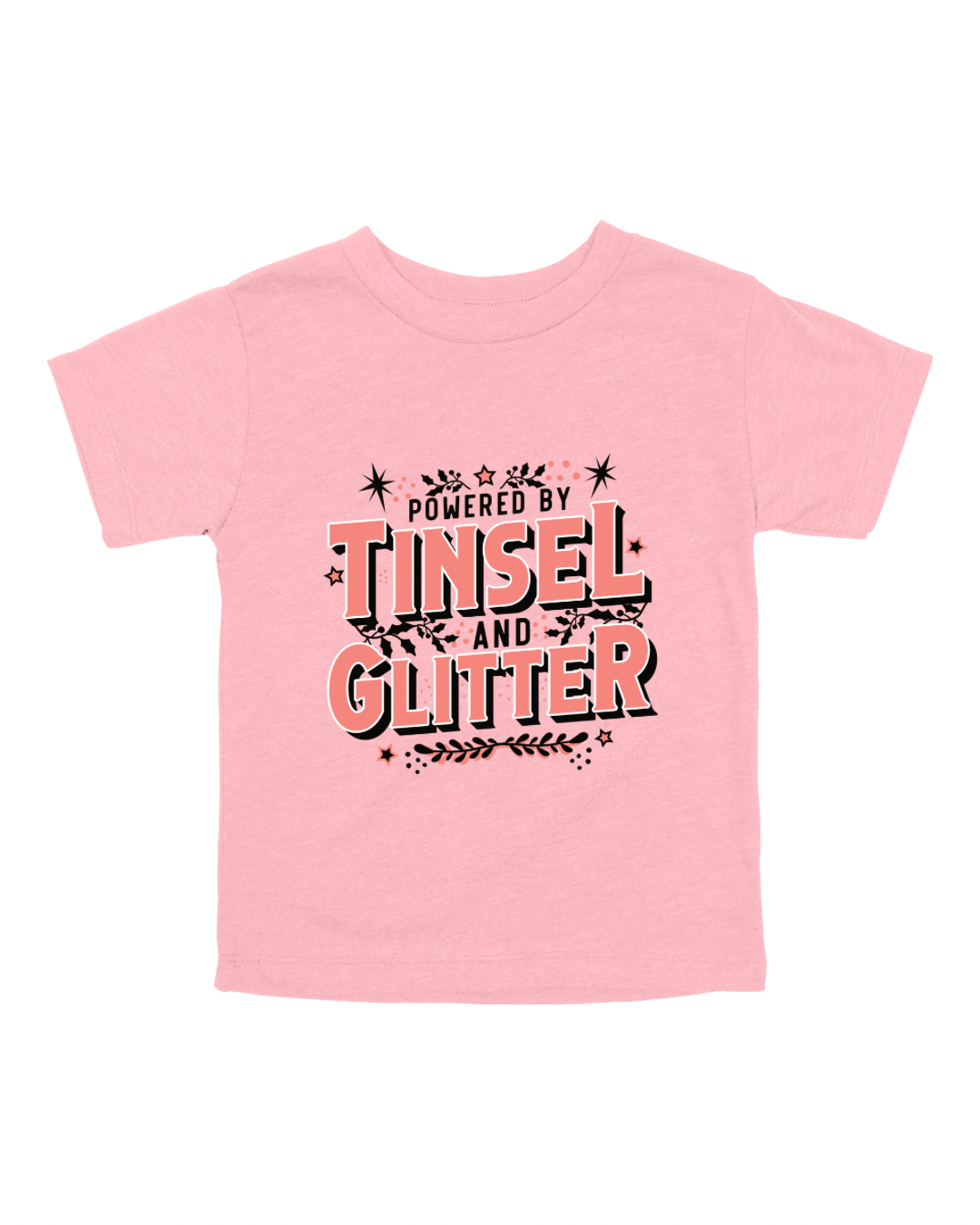 Powered By Tinsel & Glitter Youth Tee