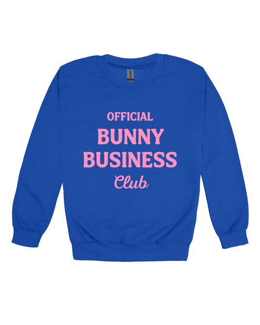 Official Bunny Business Club Youth Sweatshirt