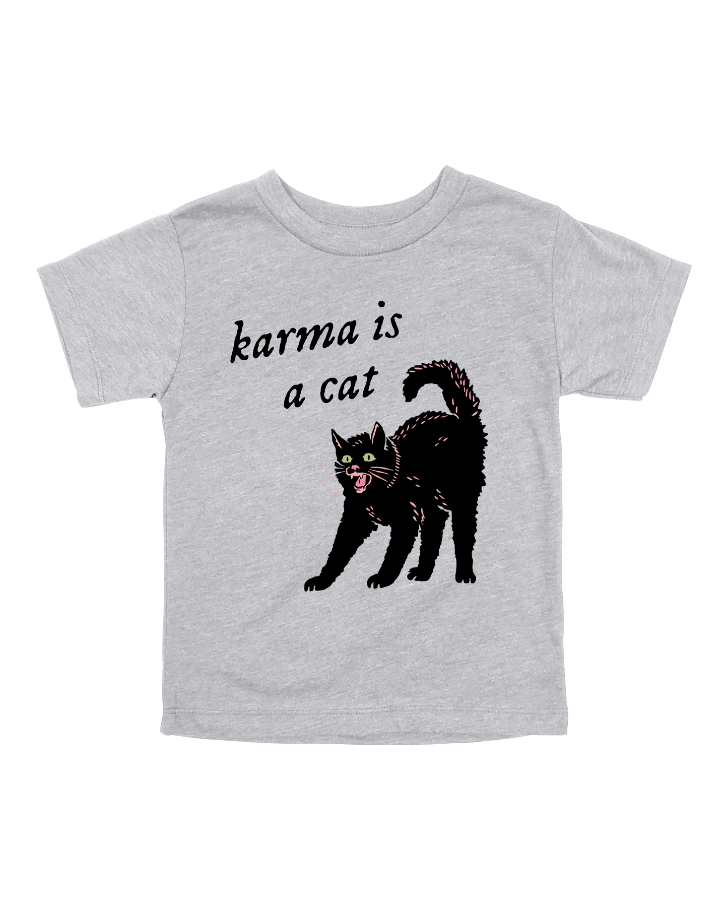 Karma Is A Cat Youth Tee