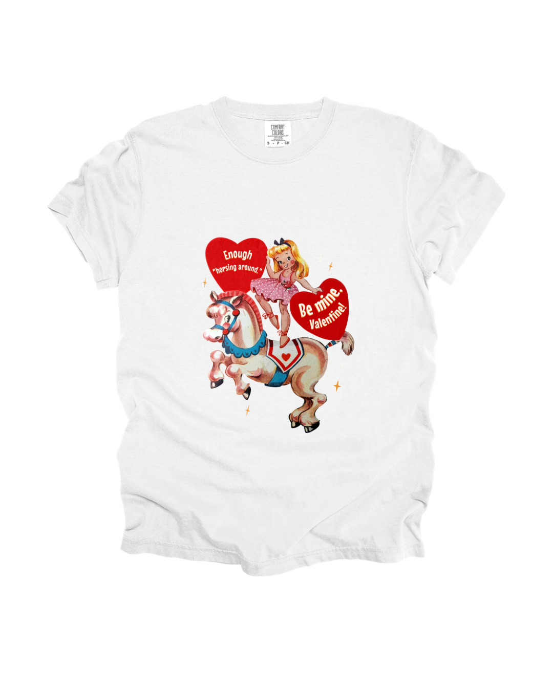 Horsing Around Adult Tee