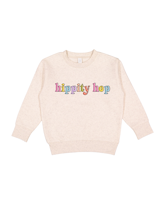 Hippity Hop Toddler Sweatshirt