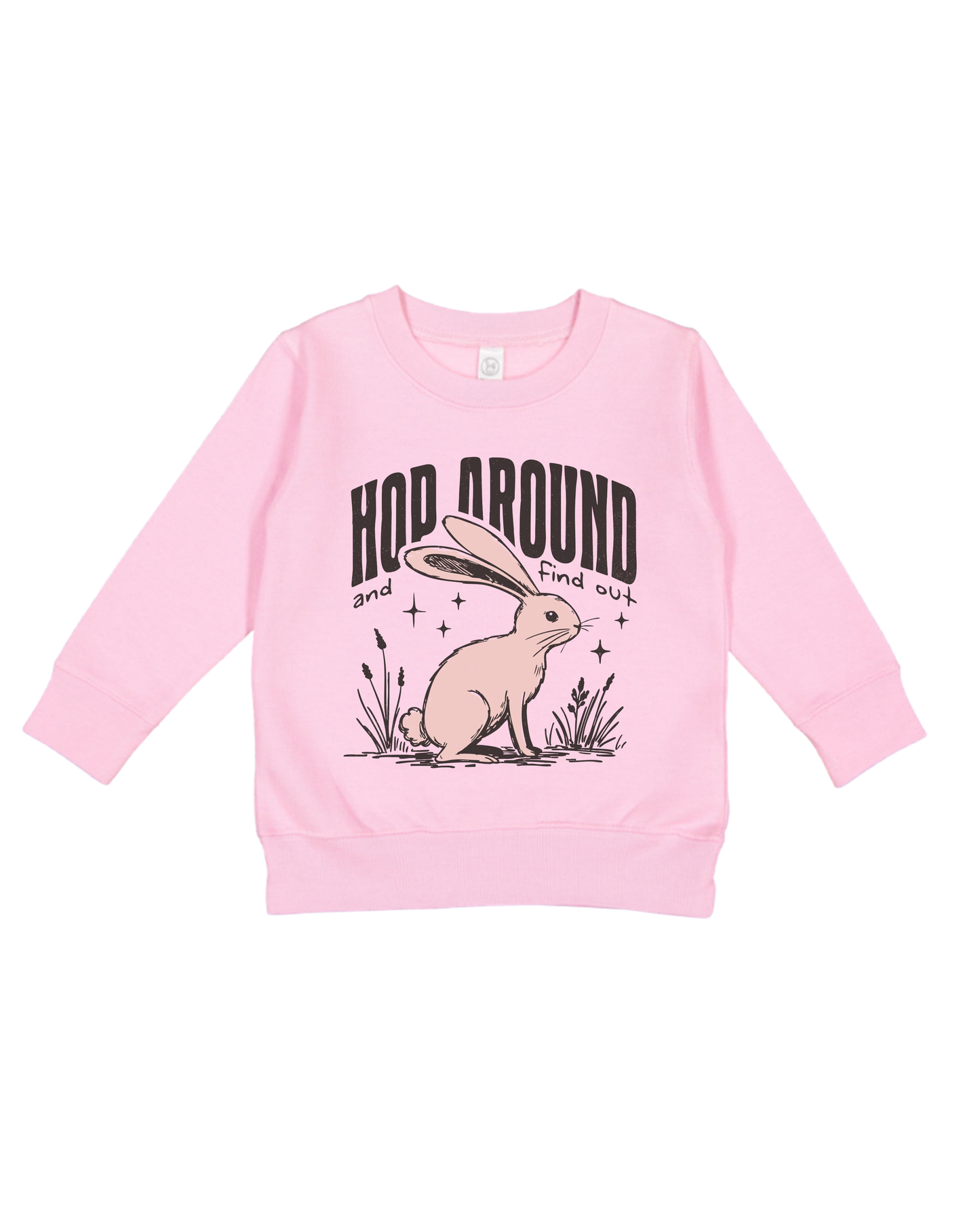 Hop Around And Find Out Toddler Sweatshirt