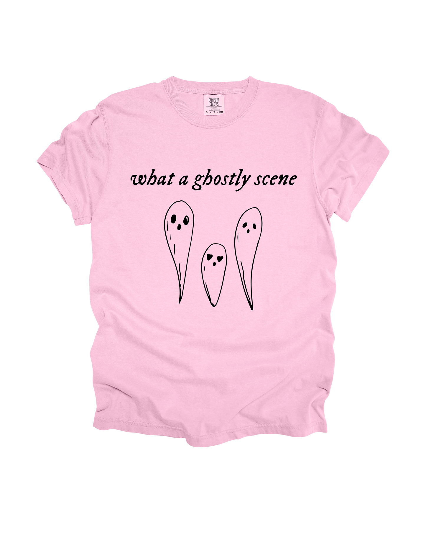 What A Ghostly Scene Adult Tee