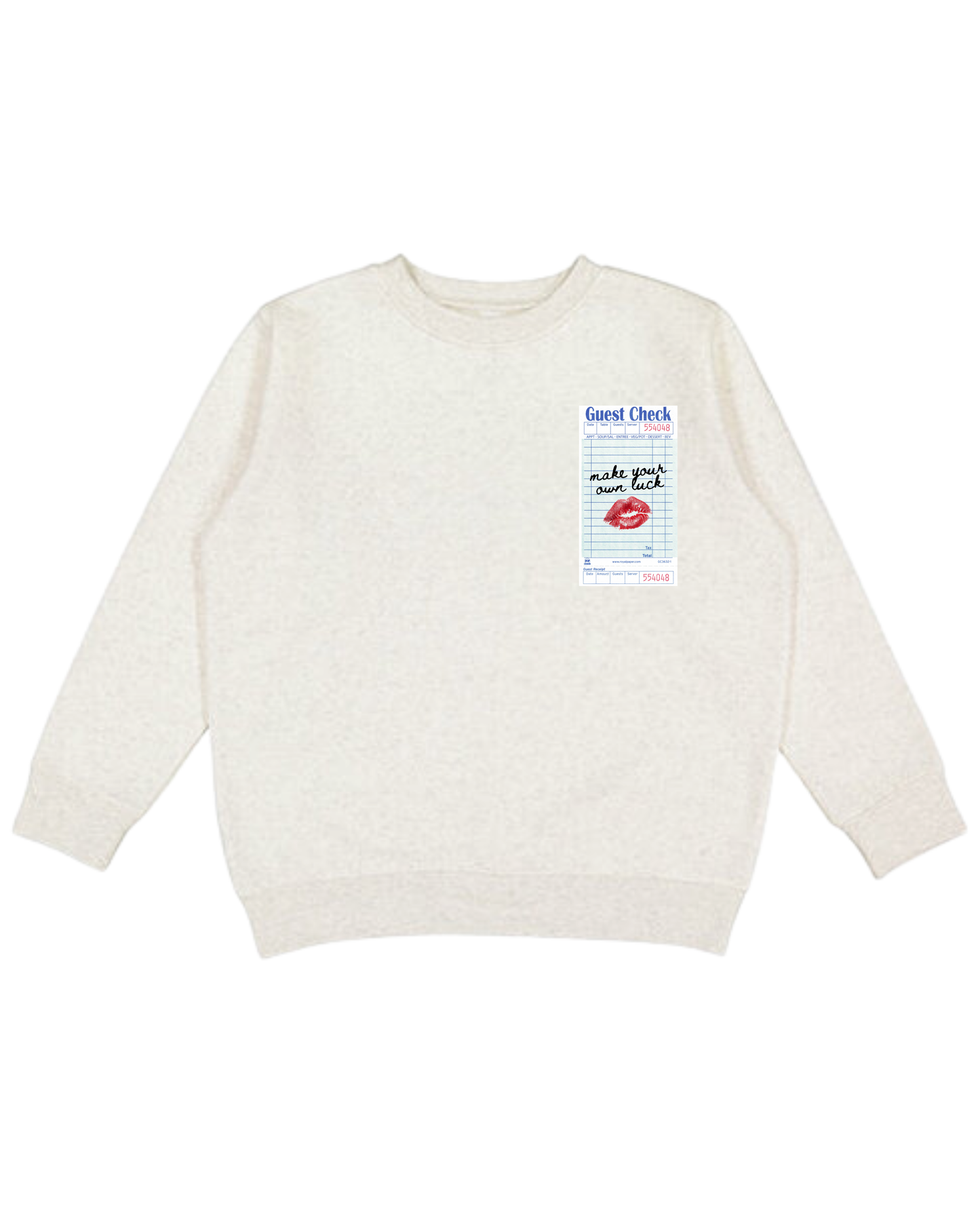 Make Your Own Luck Adult Sweatshirt