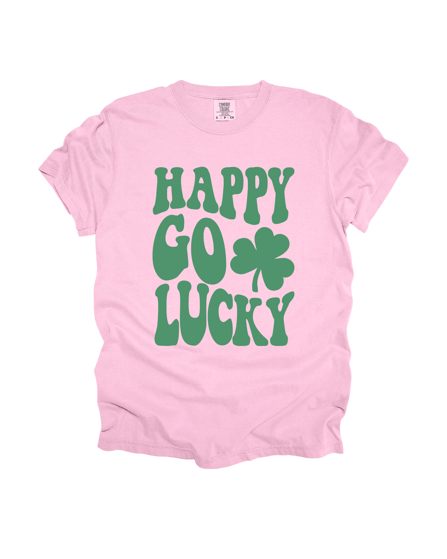 Happy Go Lucky Adult Tee