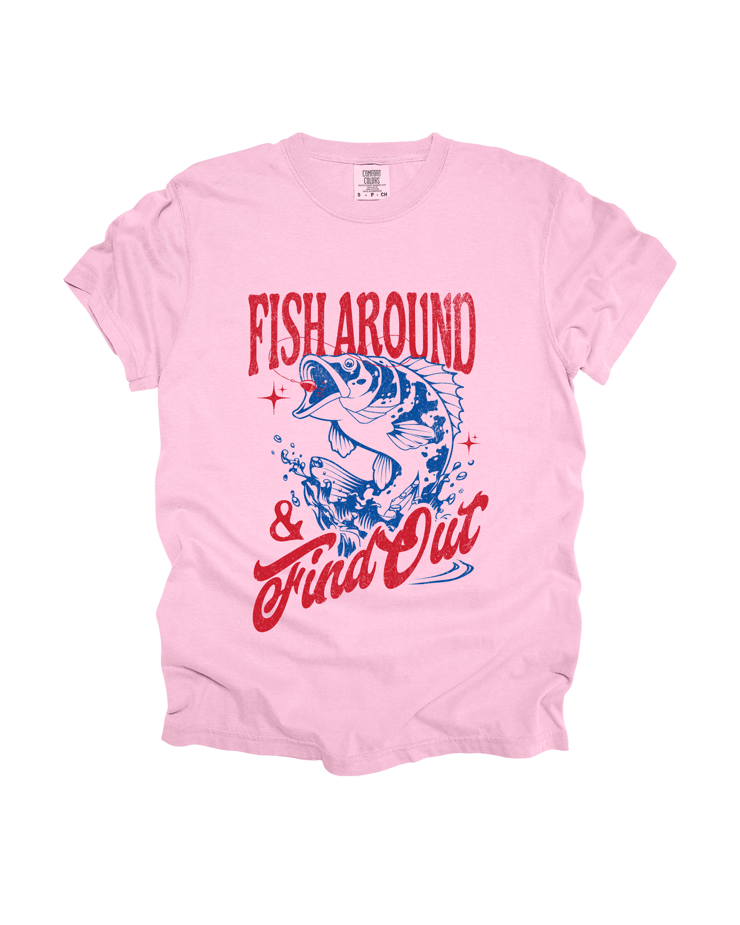 Fish Around & Find Out Adult Tee