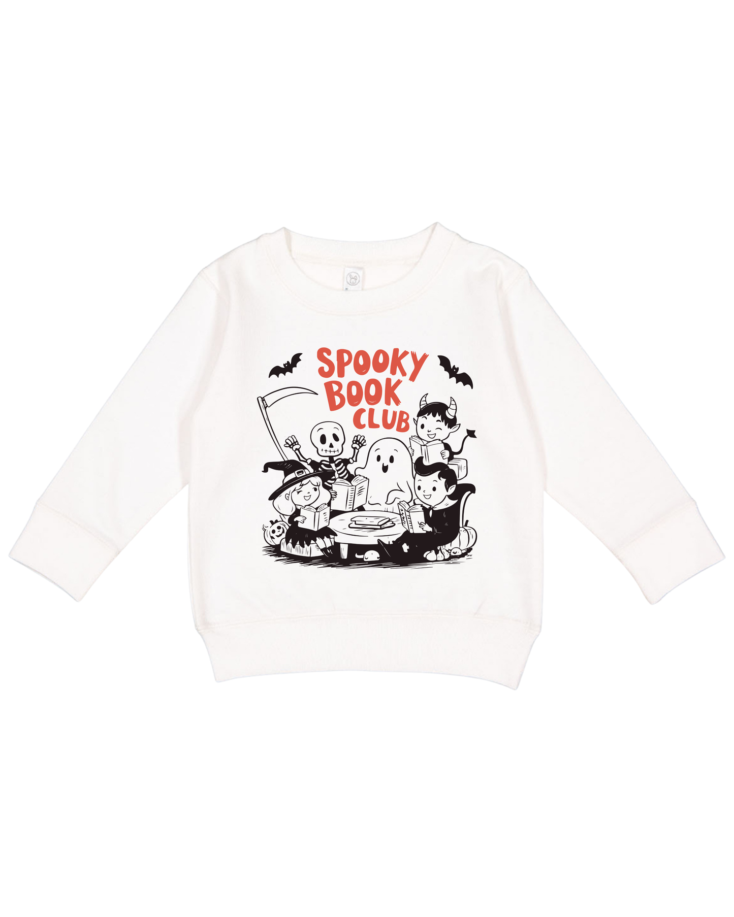 Spooky Book Club Toddler Sweatshirt