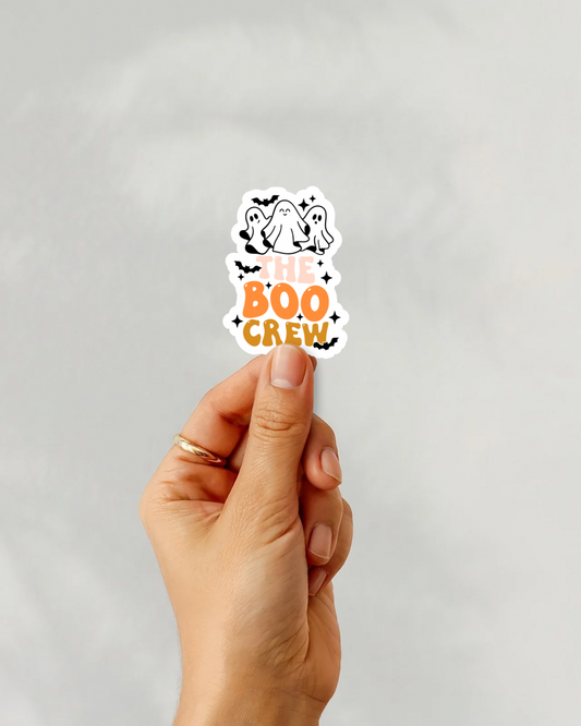 The Boo Crew Vinyl Sticker