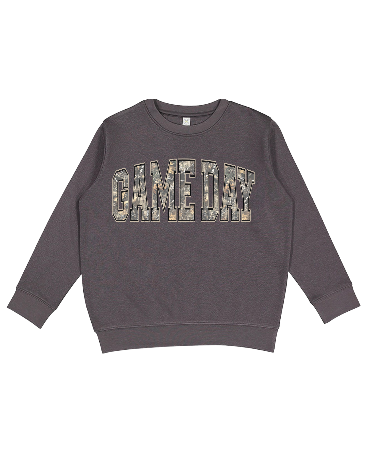 Game Day Camo Youth Sweatshirt