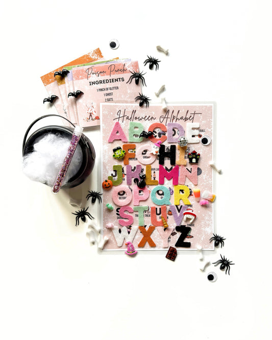 Halloween Alphabet + Potion Play Set