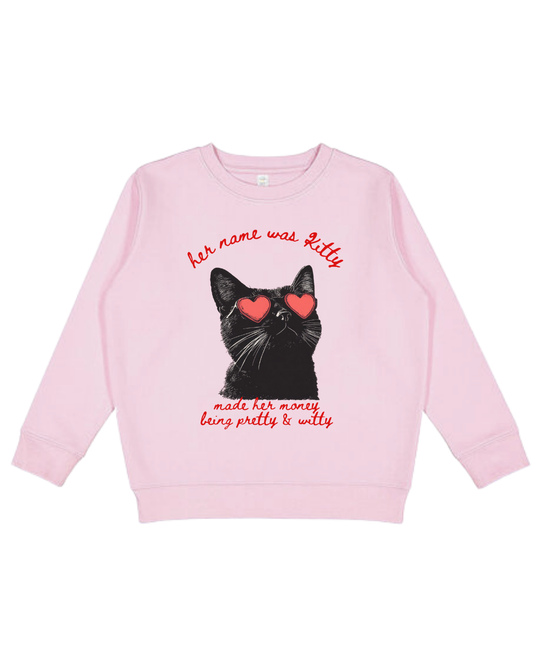 Her Name Was Kitty Youth Sweatshirt