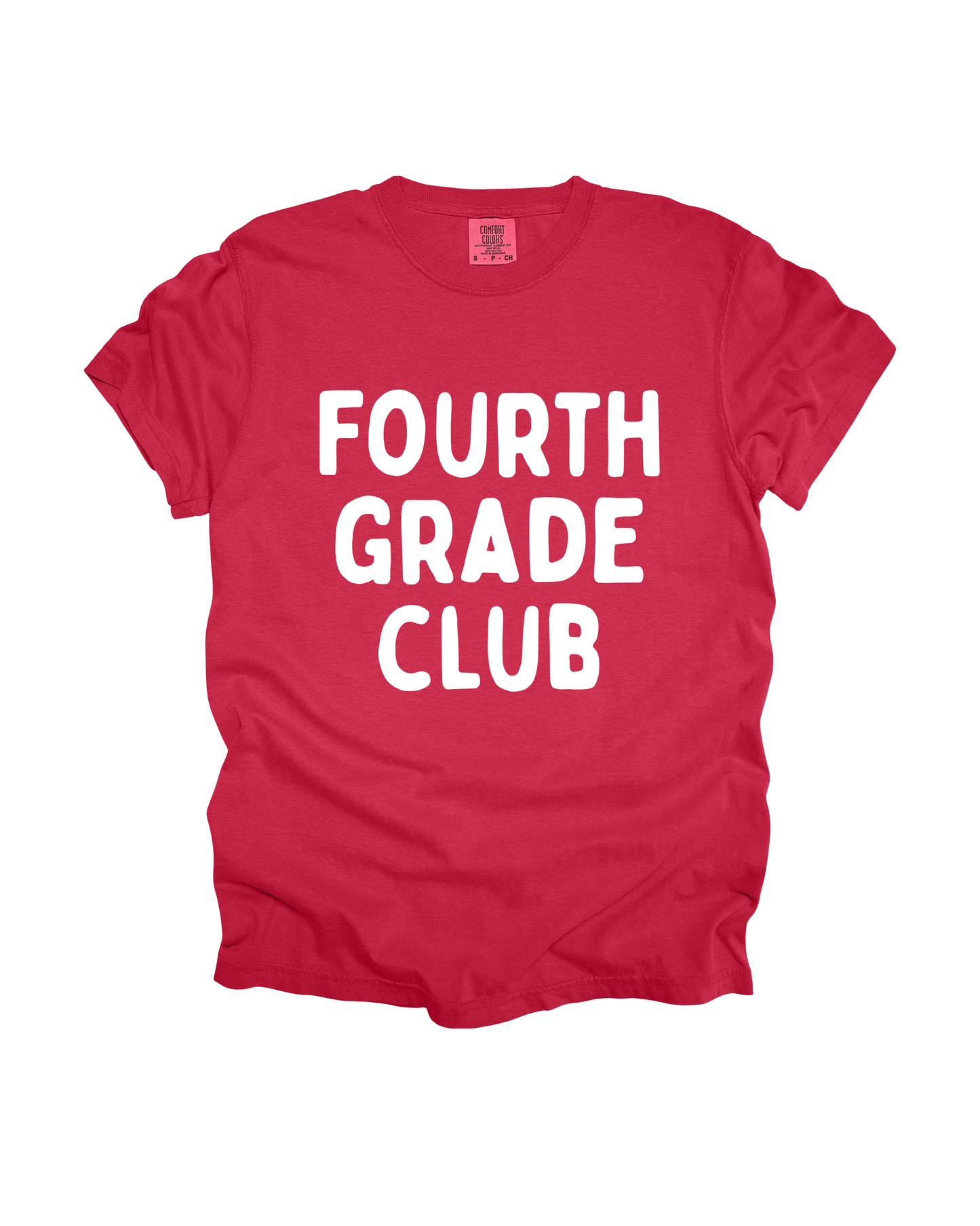 Fourth Grade Club Adult Tee