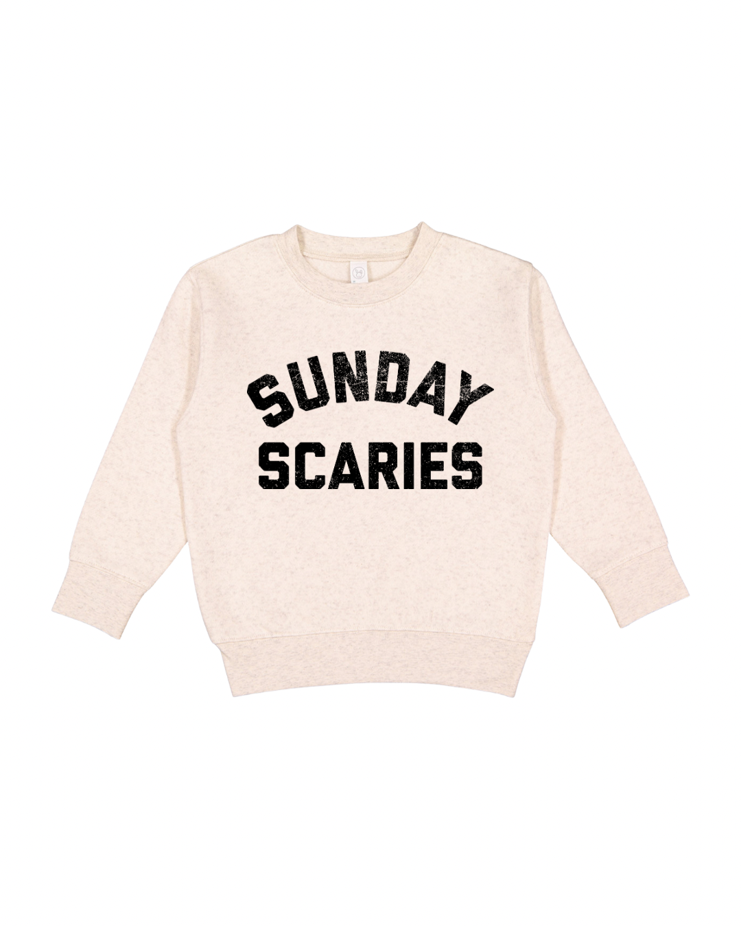 Sunday Scaries Toddler Sweatshirt