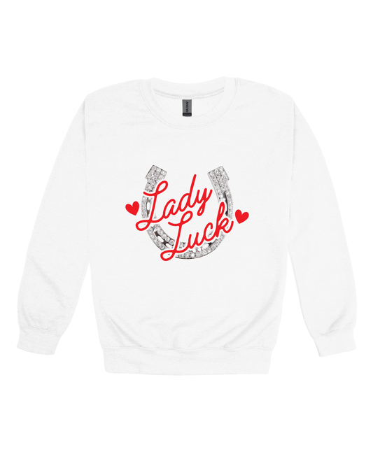 Lady Luck Adult Sweatshirt