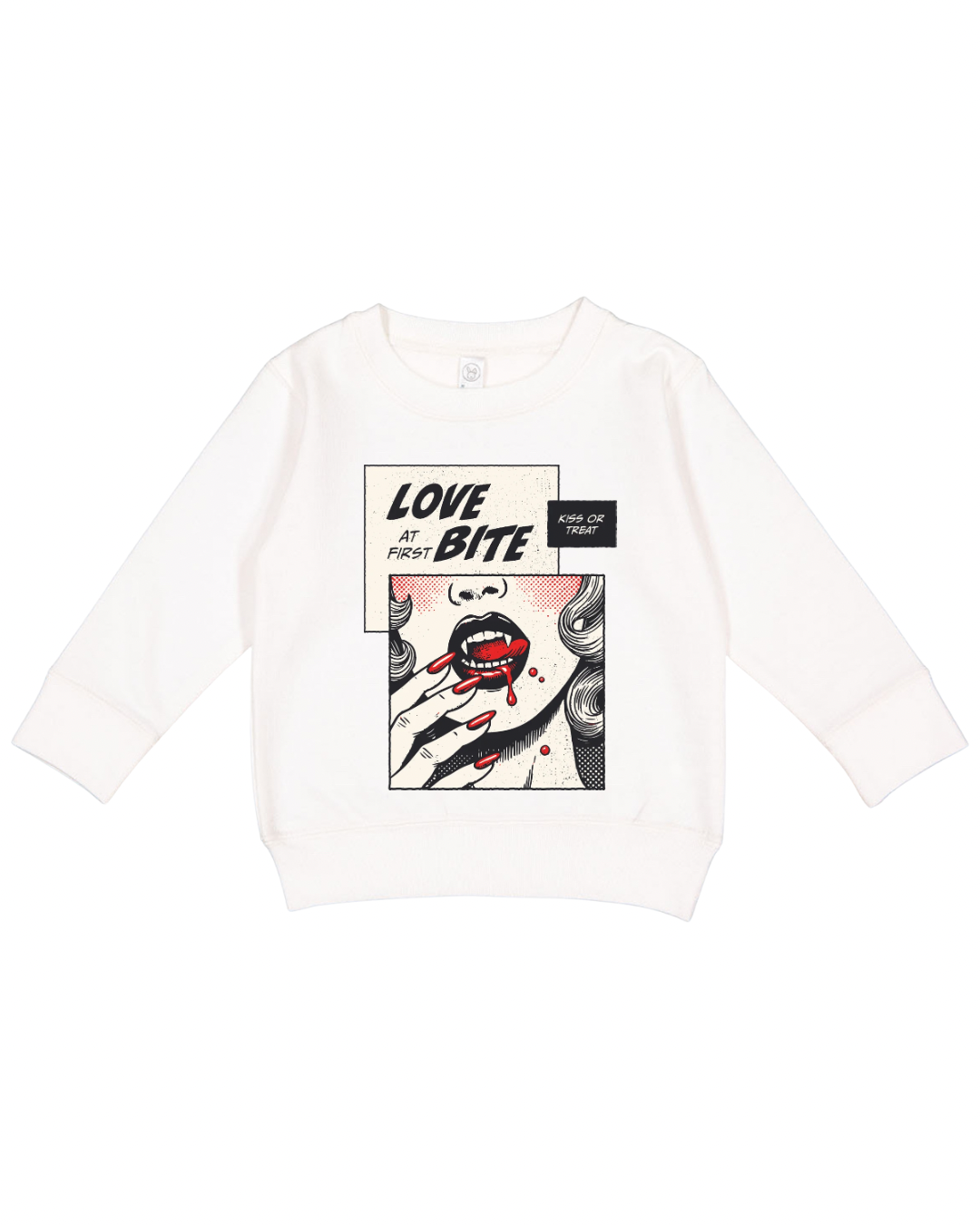 Love At First Bite Toddler Sweatshirt
