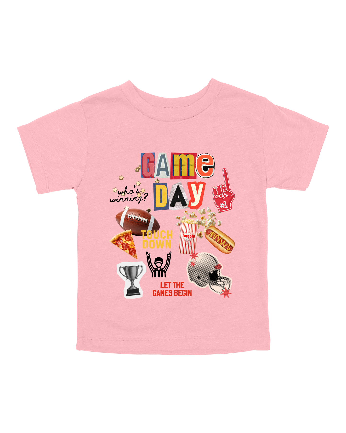 Game Day Collage Youth Tee