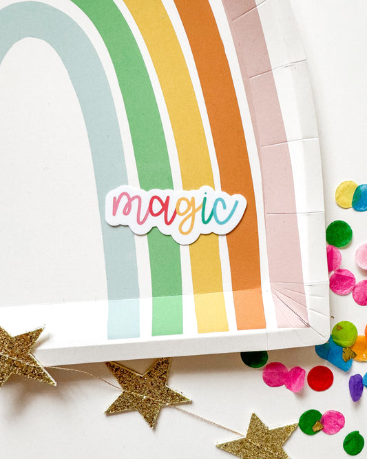 Magic Vinyl Sticker