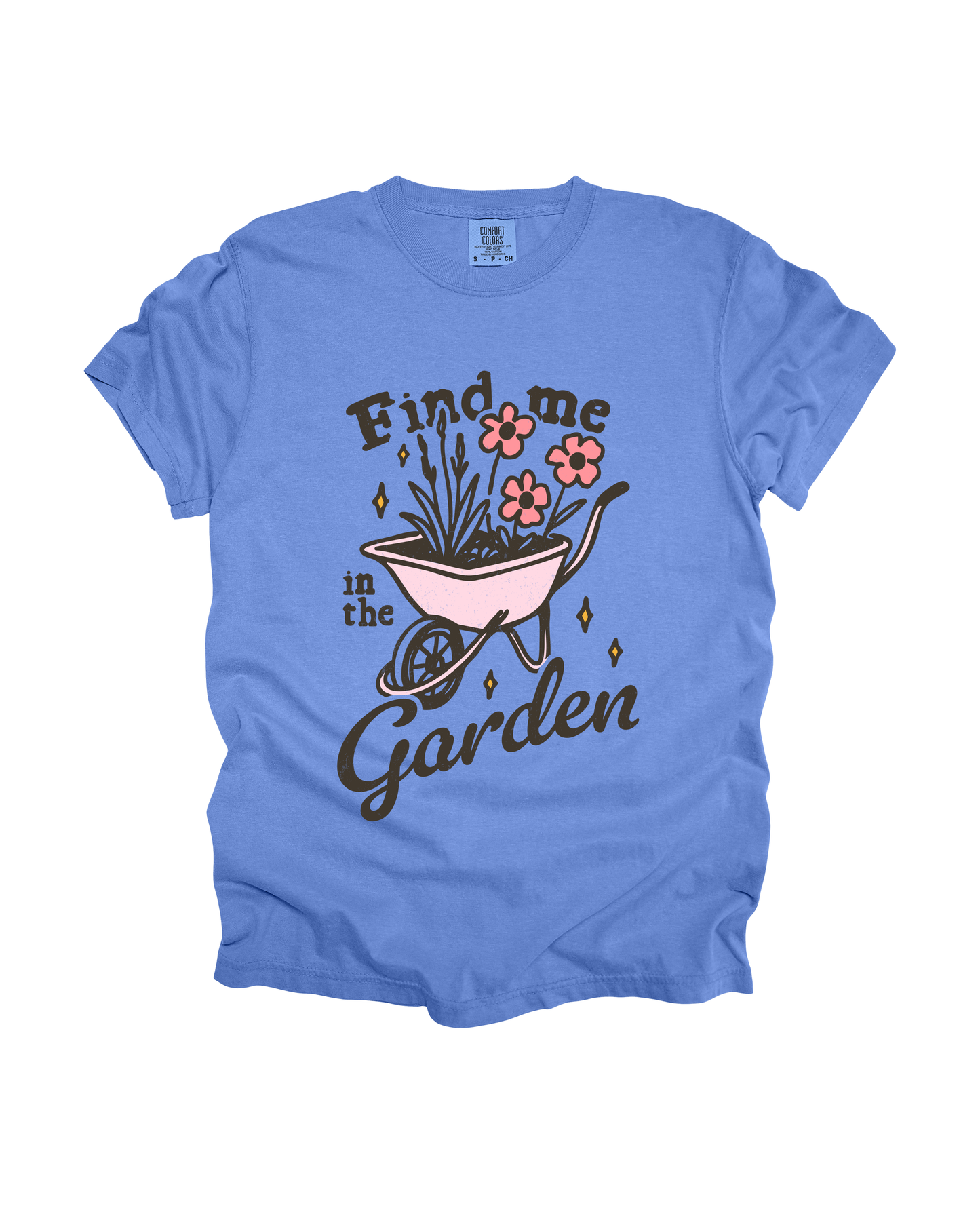 Find Me In The Garden Adult Tee