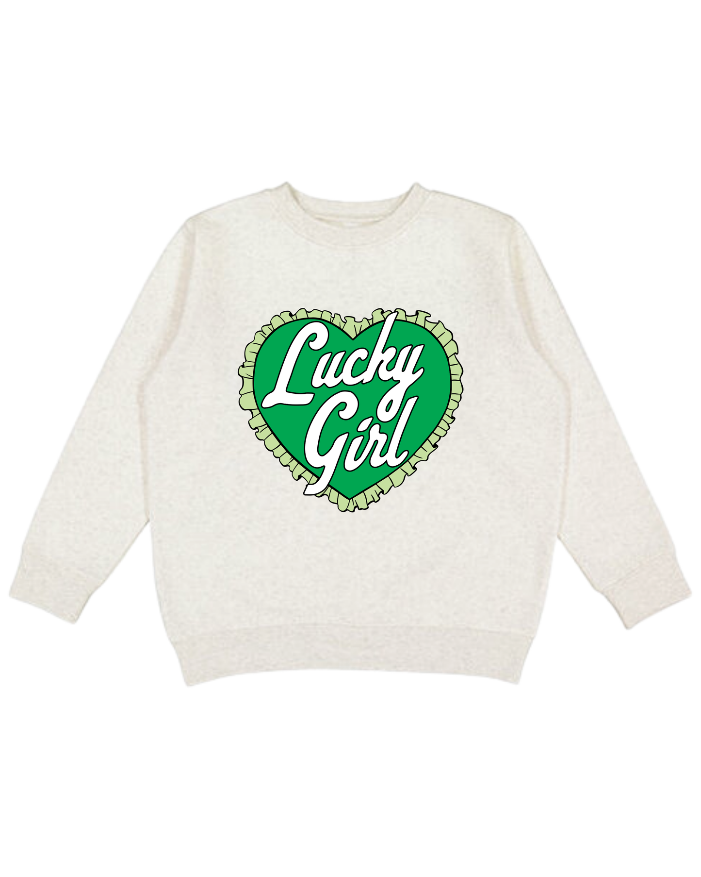 Lucky Girl Adult Sweatshirt