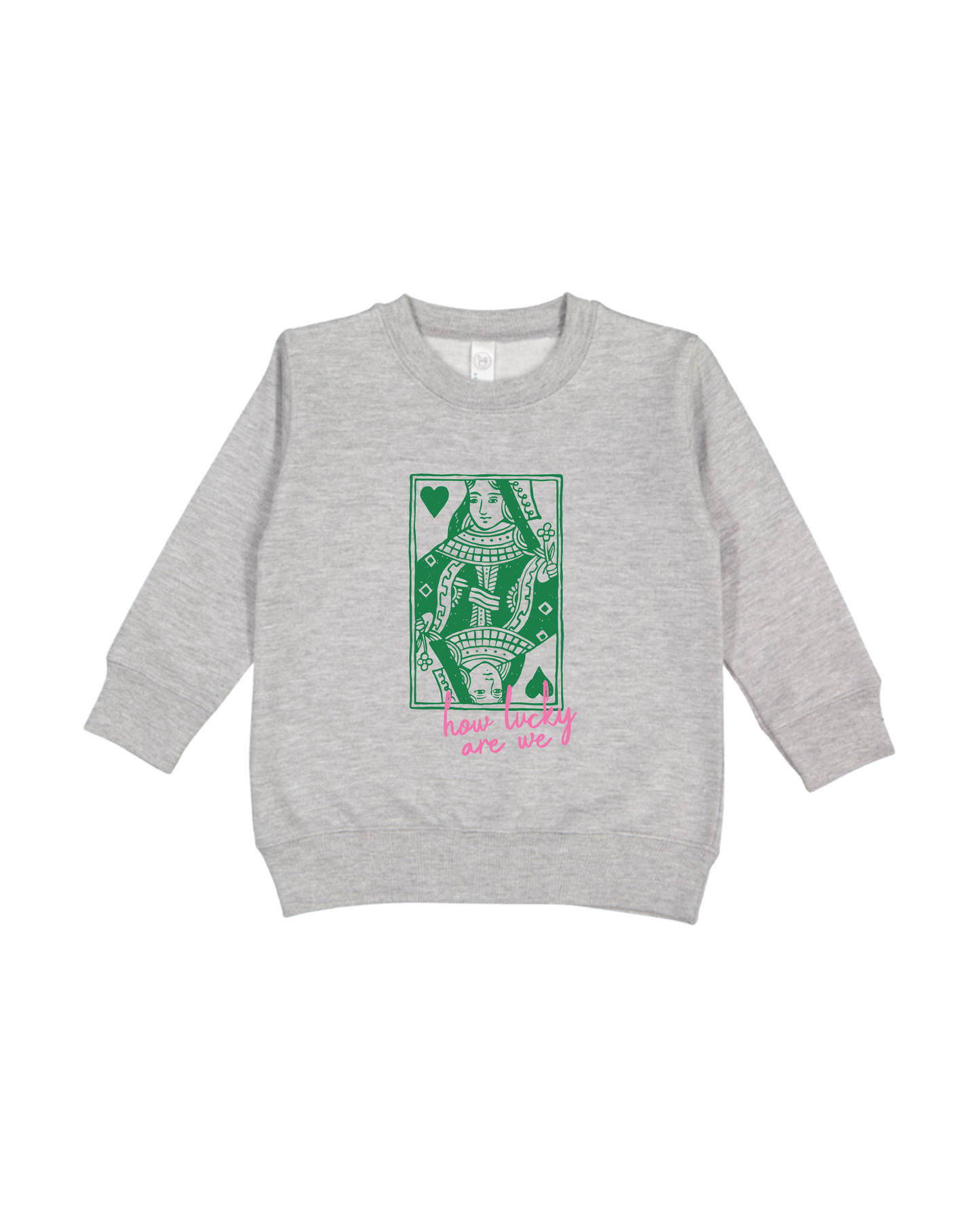 Queen Of Hearts Toddler Sweatshirt