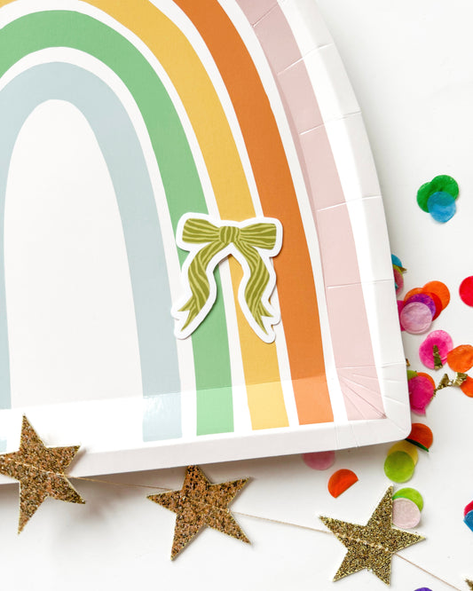 Bow Vinyl Sticker